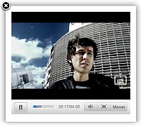 insert flasf video files in web Javascript Video Embed