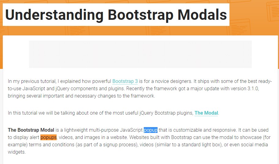 Another  beneficial  post  concerning Bootstrap Modal Popup